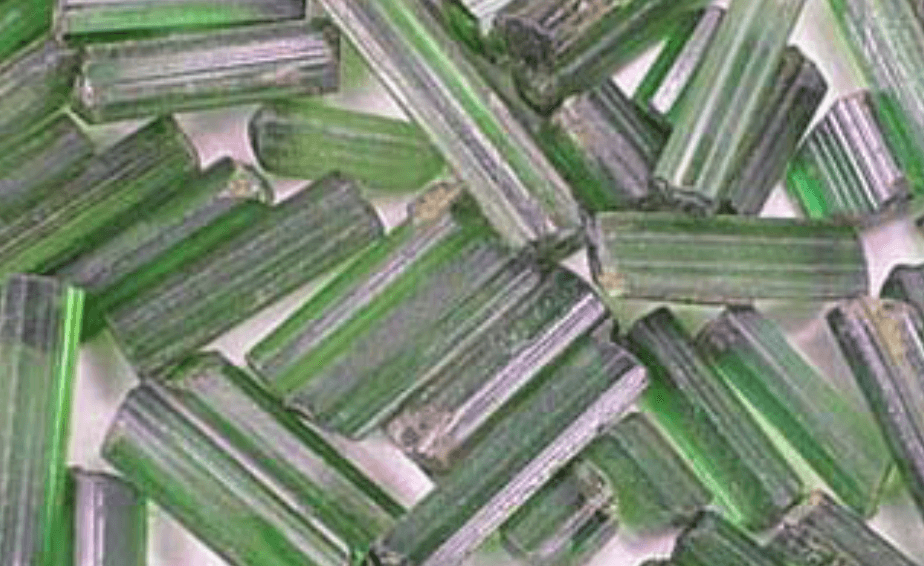 white paper test - tourmaline rough