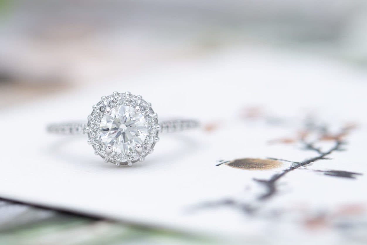 VS clarity diamond - round