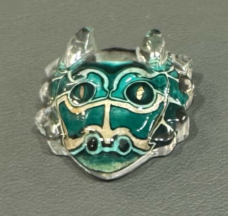 Pauly Rock Crystal Animal Head