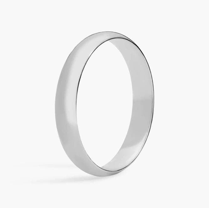 Classic Wedding Ring in 14k White Gold (4mm) Blue Nile